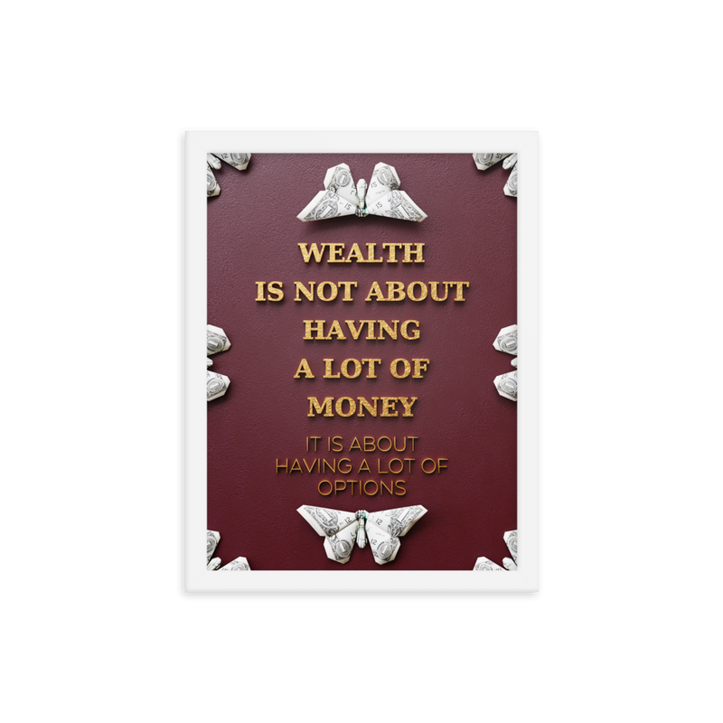 INSPIRATIONAL MONEY QUOTES WALL ART №2