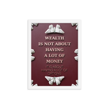 INSPIRATIONAL MONEY QUOTES WALL ART №2