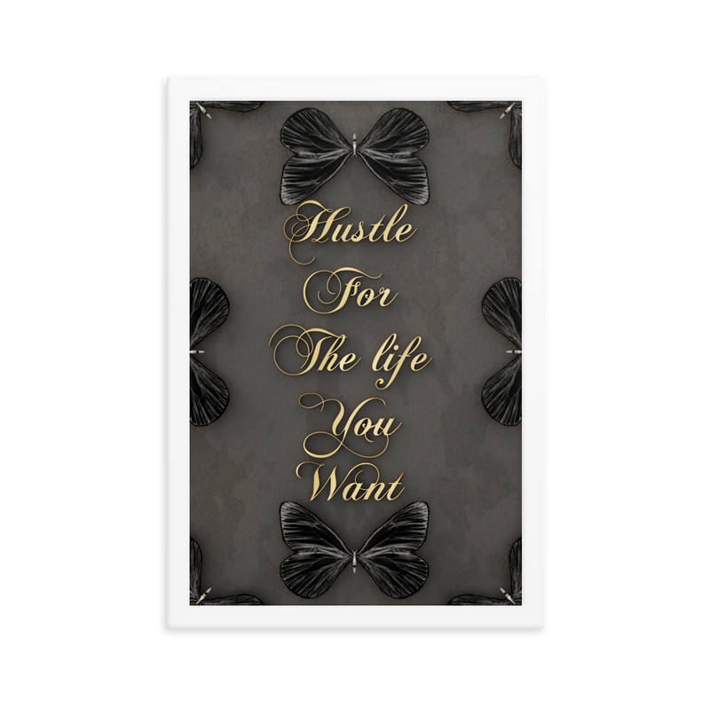 Inspirational quotes Framed poster