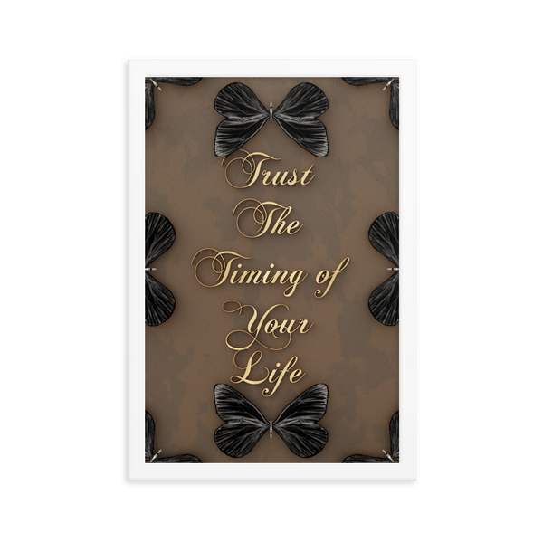 inspirational quotes Framed poster