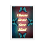 Choose heart over mind quotes art