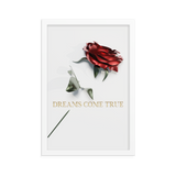 dreams come true quotes wall art