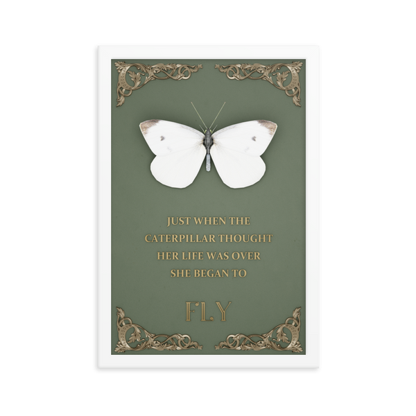 butterfly inspirational quotes wall art