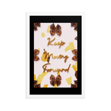 KEEP MOVING FORWARD QUOTES WALL ART