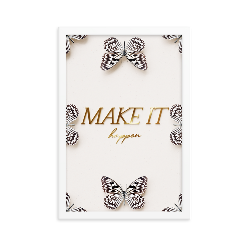 MAKE IT HAPPEN QUOTE (white)