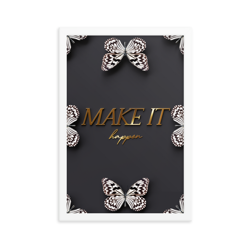 MAKE IT HAPPEN QUOTE (black)