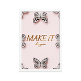 make it happen quote (pink)