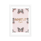 make it happen quote (pink)