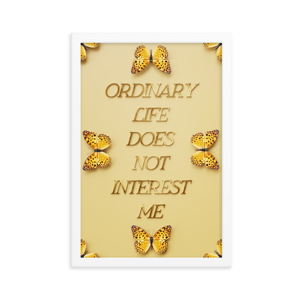 MOTIVATIONAL LIFE QUOTE WALL ART POSTER