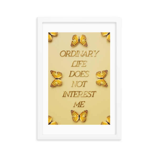 MOTIVATIONAL LIFE QUOTE WALL ART POSTER