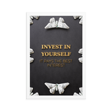 Inspirational Money Quotes Wall Art №5