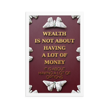 INSPIRATIONAL MONEY QUOTES WALL ART №2