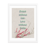 DREAM QUOTES HOME DECOR