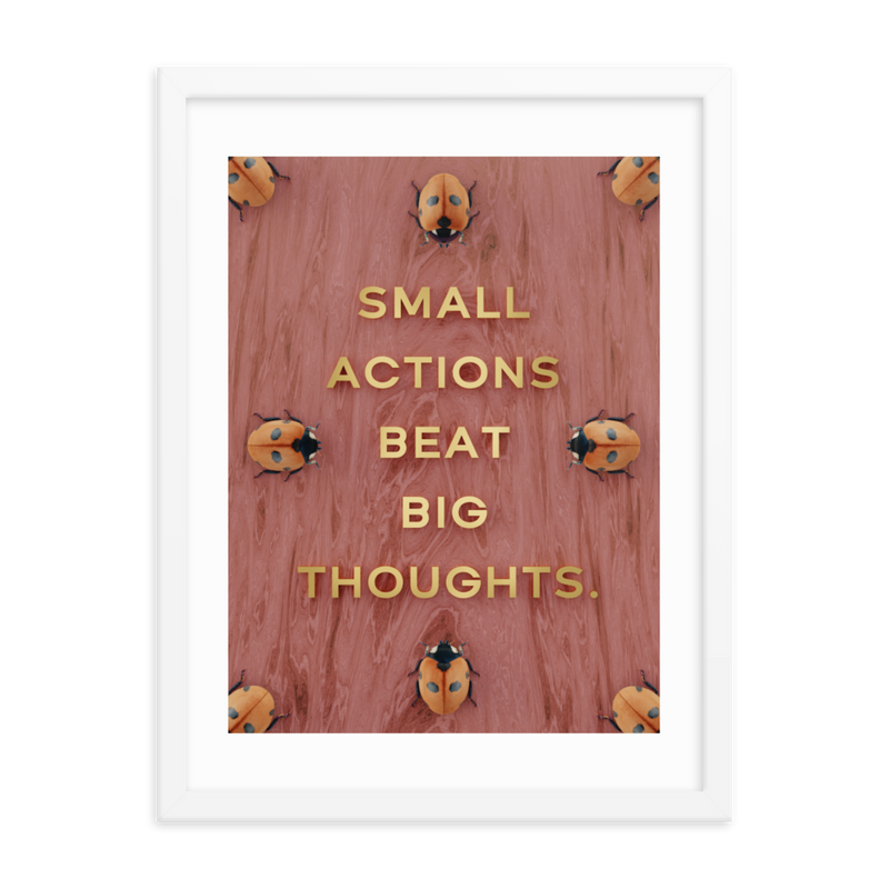 LADYBUG QUOTES WALL ART