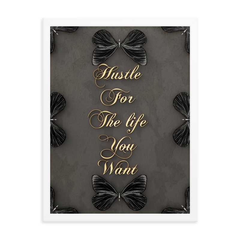 Inspirational quotes Framed poster