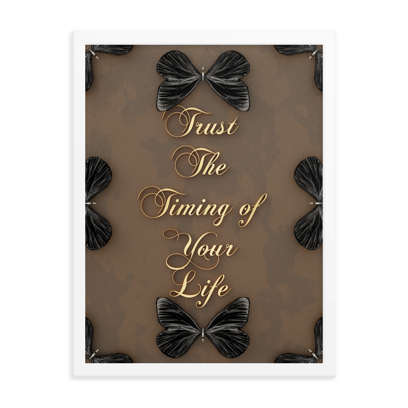 inspirational quotes Framed poster