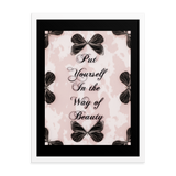 INSPIRATIONAL QUOTES FRAMED POSTER