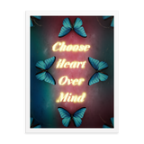 Choose heart over mind quotes art