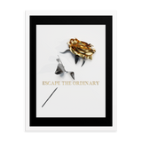 escape the ordinary quotes wall art