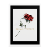 dreams come true quotes wall art