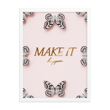 make it happen quote (pink)