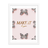 make it happen quote (pink)