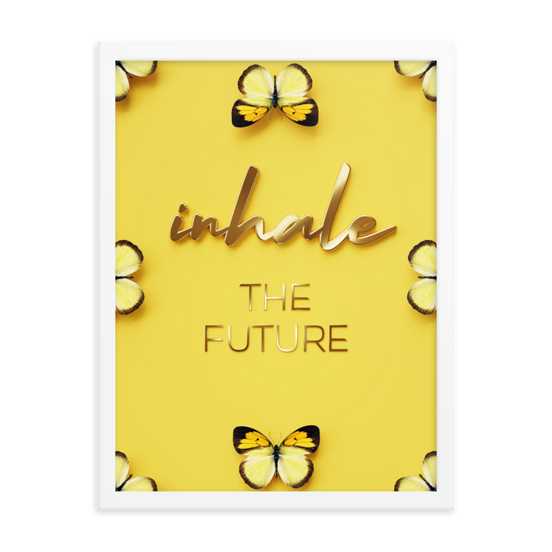 Inhale The Future Quote