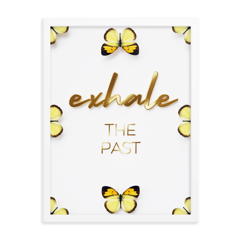 exhale the past quote