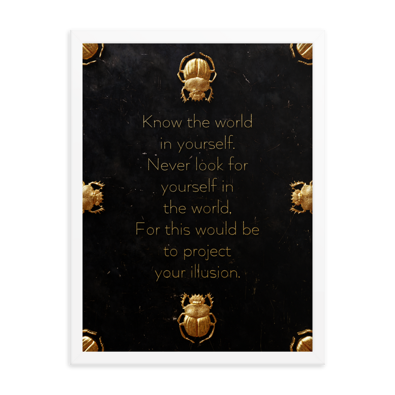 INSPIRATIONAL EGYPTIAN QUOTES WALL ART №3