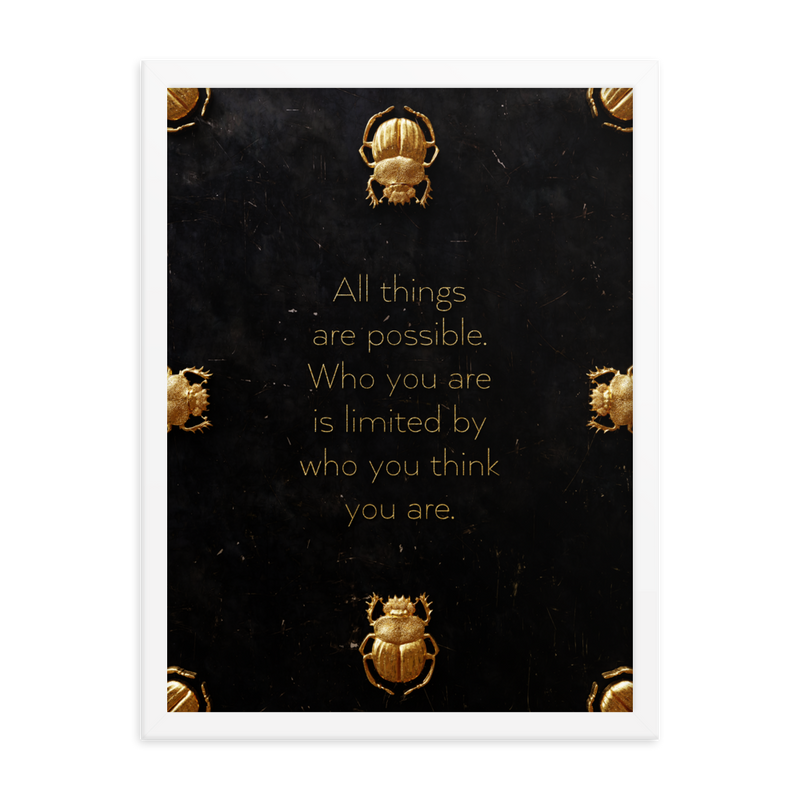 INSPIRATIONAL EGYPTIAN QUOTES WALL ART №2