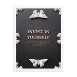 INSPIRATIONAL MONEY QUOTES WALL ART №5