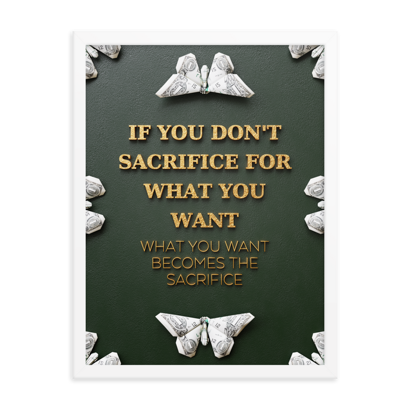 INSPIRATIONAL MONEY QUOTES WALL ART №4