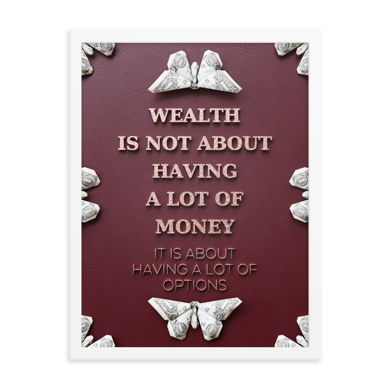 INSPIRATIONAL MONEY QUOTES WALL ART №2