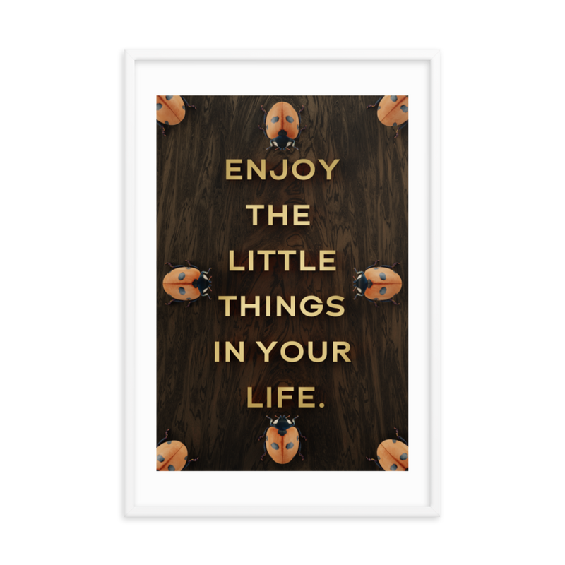 LADYBUG QUOTES WALL ART