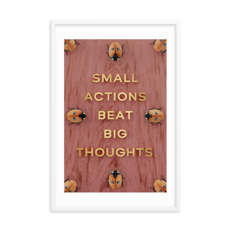 LADYBUG QUOTES WALL ART