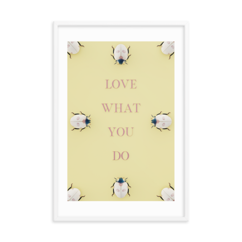 LADYBUG QUOTES WALL ART