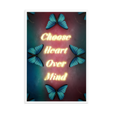 Choose heart over mind quotes art