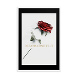 dreams come true quotes wall art