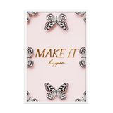 make it happen quote (pink)