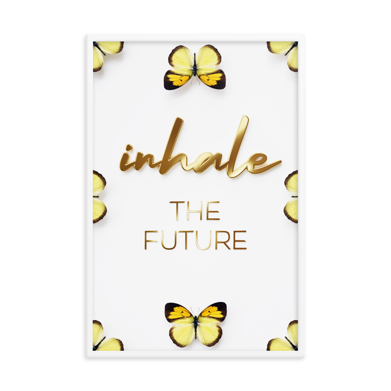 Inhale The Future Quote