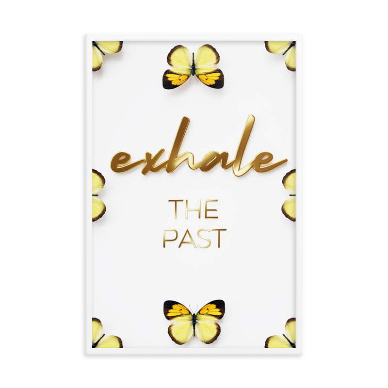 exhale the past quote