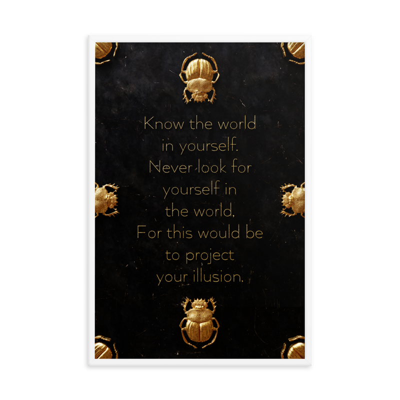 INSPIRATIONAL EGYPTIAN QUOTES WALL ART №3