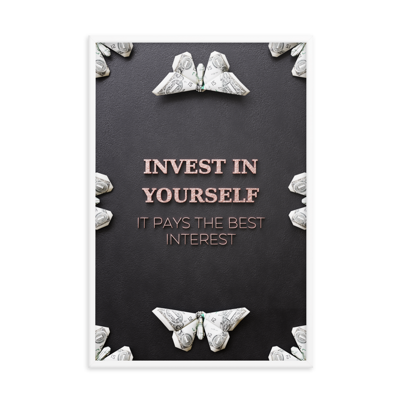 INSPIRATIONAL MONEY QUOTES WALL ART №5