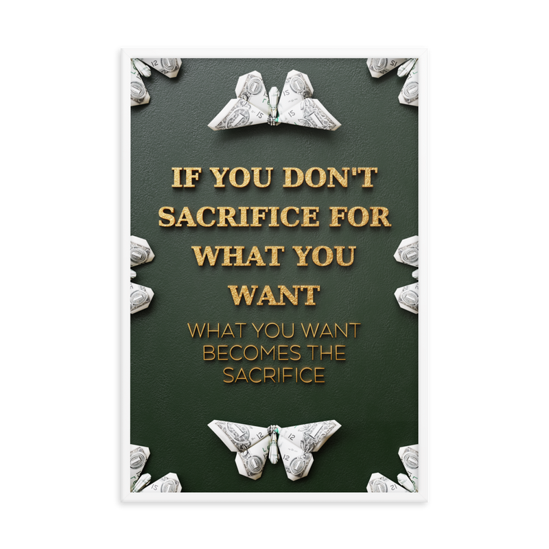 INSPIRATIONAL MONEY QUOTES WALL ART №4