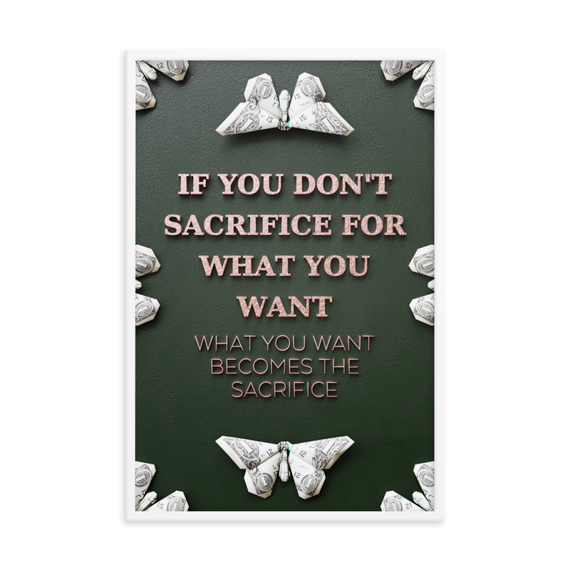 INSPIRATIONAL MONEY QUOTES WALL ART №4