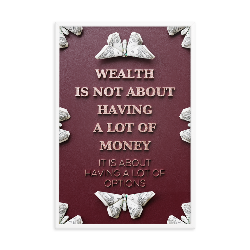 INSPIRATIONAL MONEY QUOTES WALL ART №2