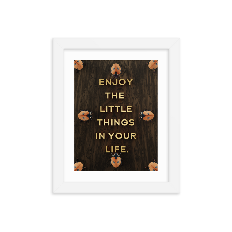 LADYBUG QUOTES WALL ART