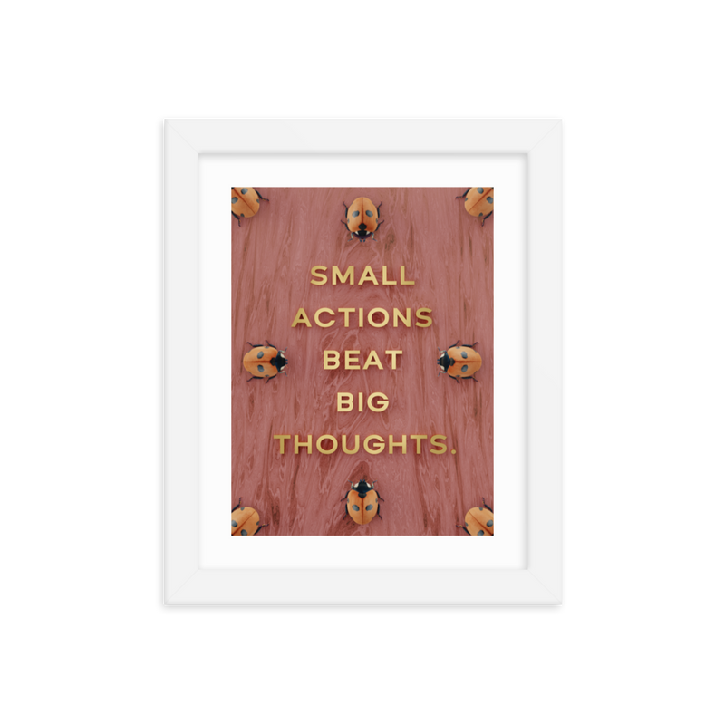 LADYBUG QUOTES WALL ART